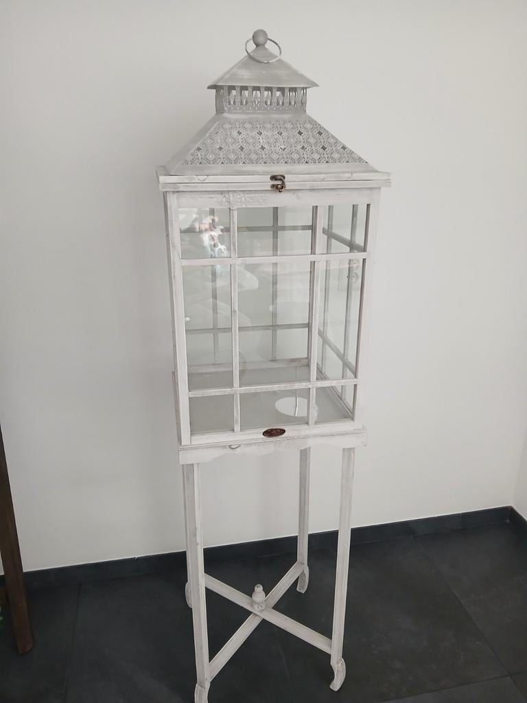 Windlicht/Landelijke Lantaarn Groot!, Huis en Inrichting, Ophalen, Nieuw, Hout, 75 cm of meer