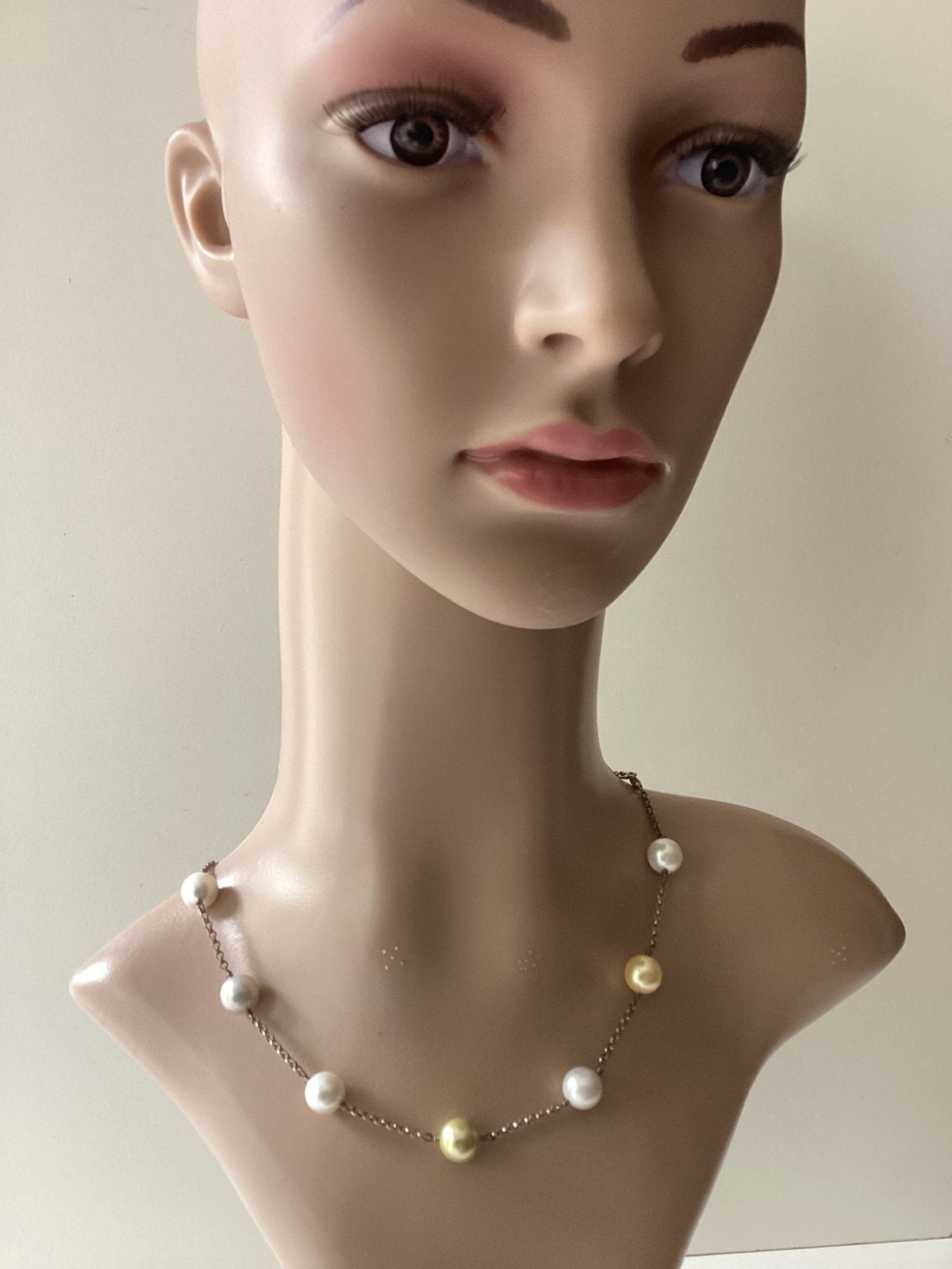 Ketting met parels ( in Hilversum ), Ophalen of Verzenden, Gebruikt