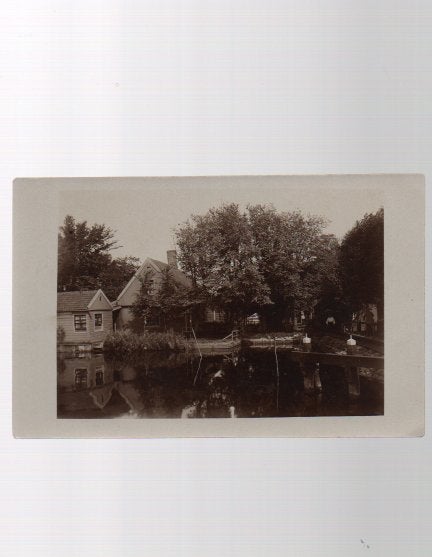 Zaandam gezicht op Haaldersbroek vanaf het Kalf Fotokaart, Ophalen of Verzenden, Voor 1920, Ongelopen, Noord-Holland