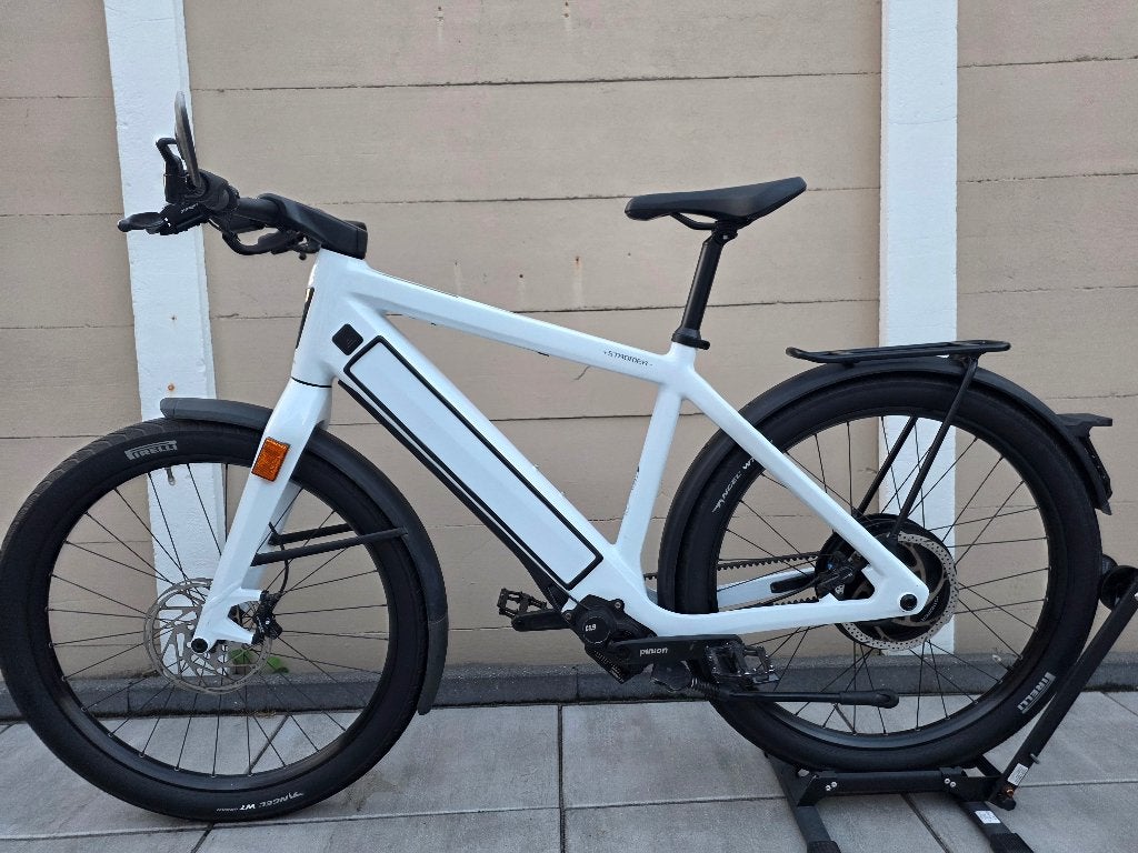 Stromer ST3 L Pearl White Pinion 983wh speedpedelec 45kmh, Ophalen, Zo goed als nieuw, Stromer