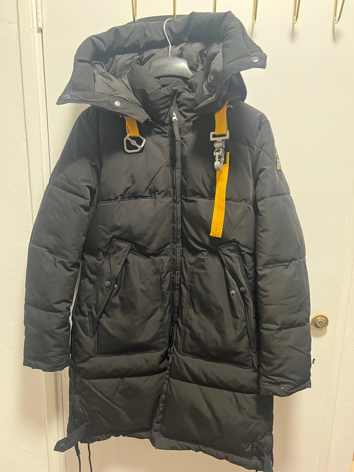Parajumpers Long Bear Dames Winterjas - Zwart, Ophalen of Verzenden, Zo goed als nieuw, Maat 36 (S), Zwart