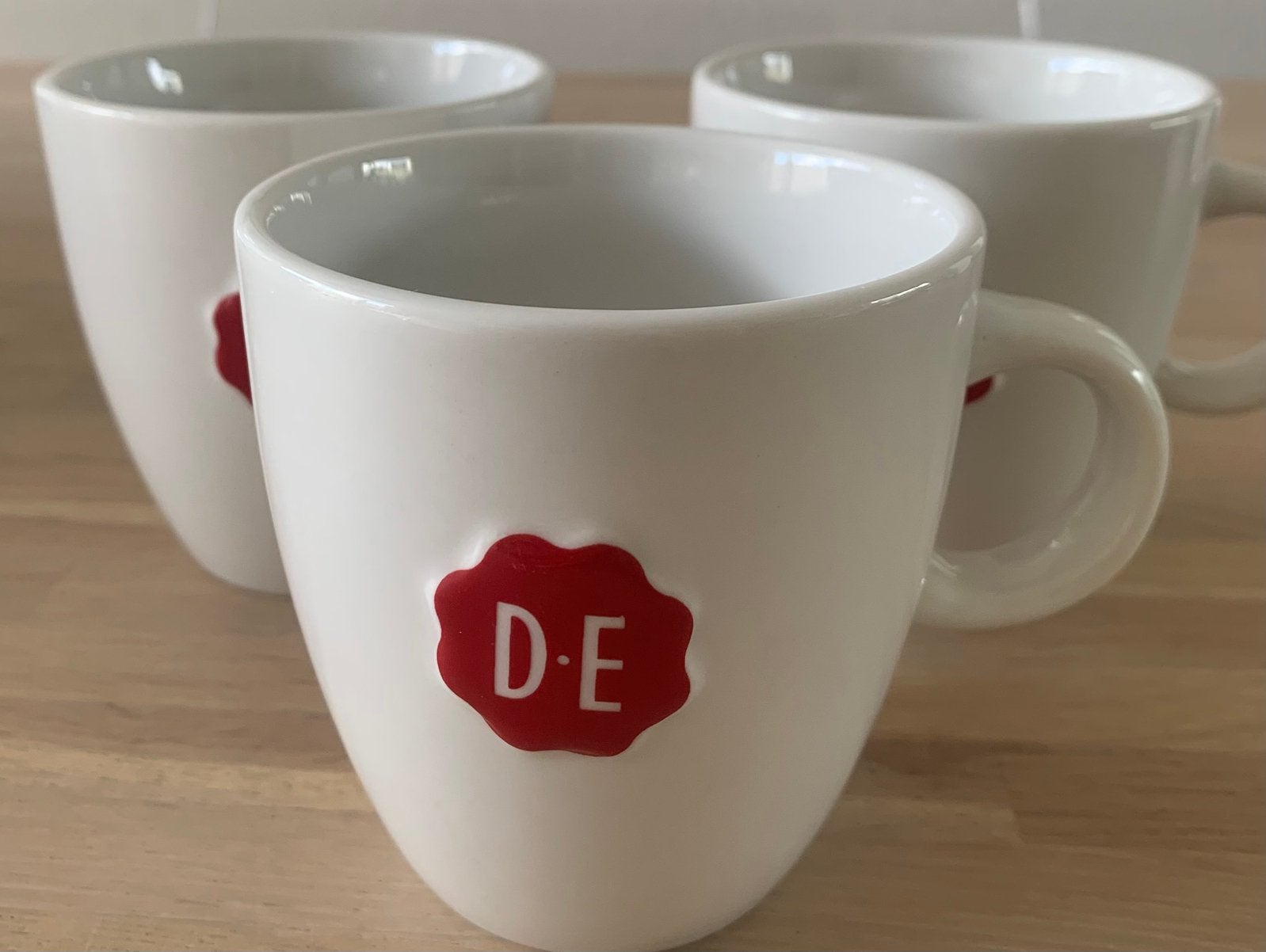 DE Koffiemok 3 stuks, Huis en Inrichting, Keuken | Servies, Ophalen, Nieuw, Overige stijlen, Kop(pen) en/of Schotel(s)