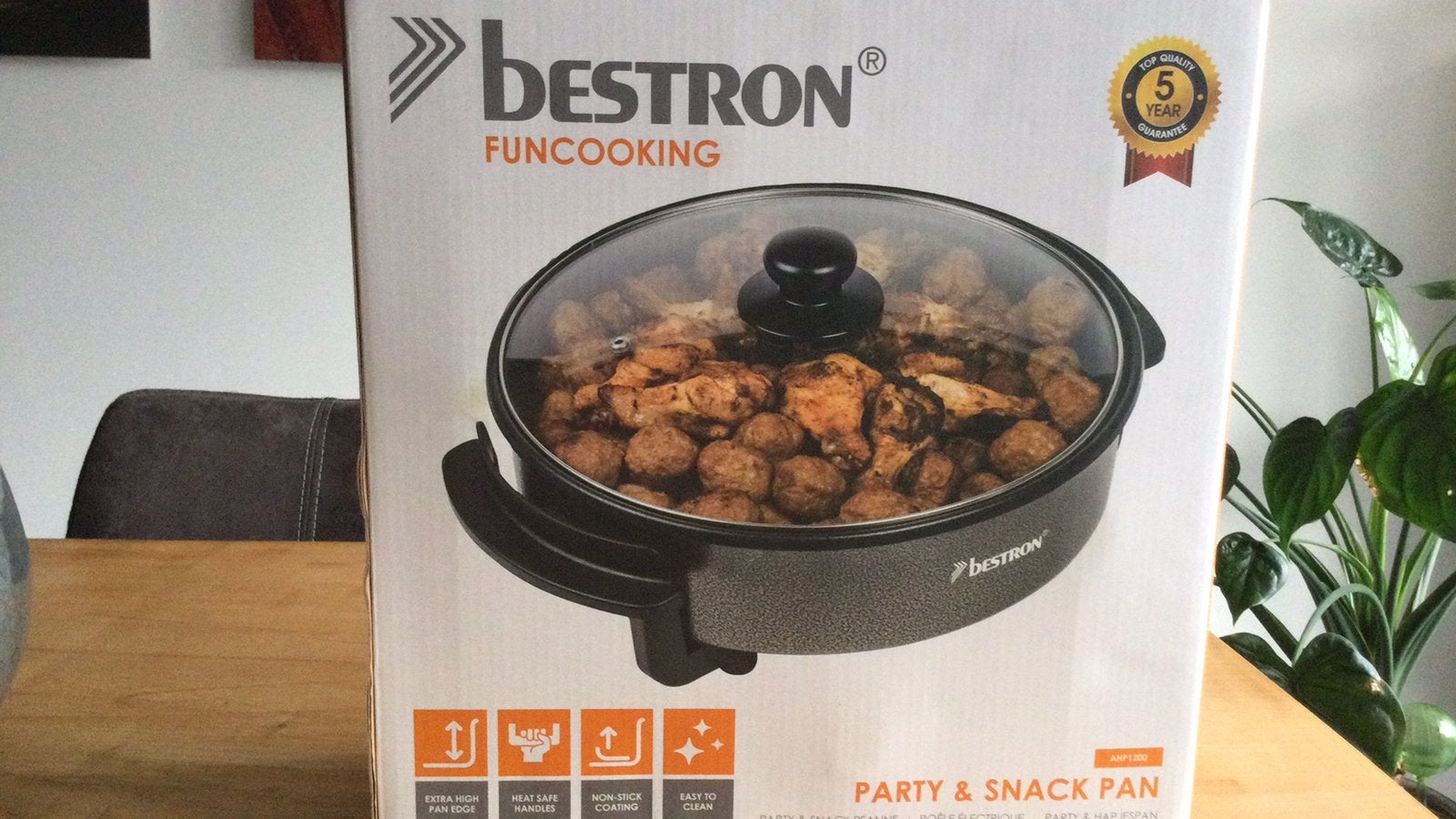 Funcooking Party en Snackpan, Ophalen, Nieuw