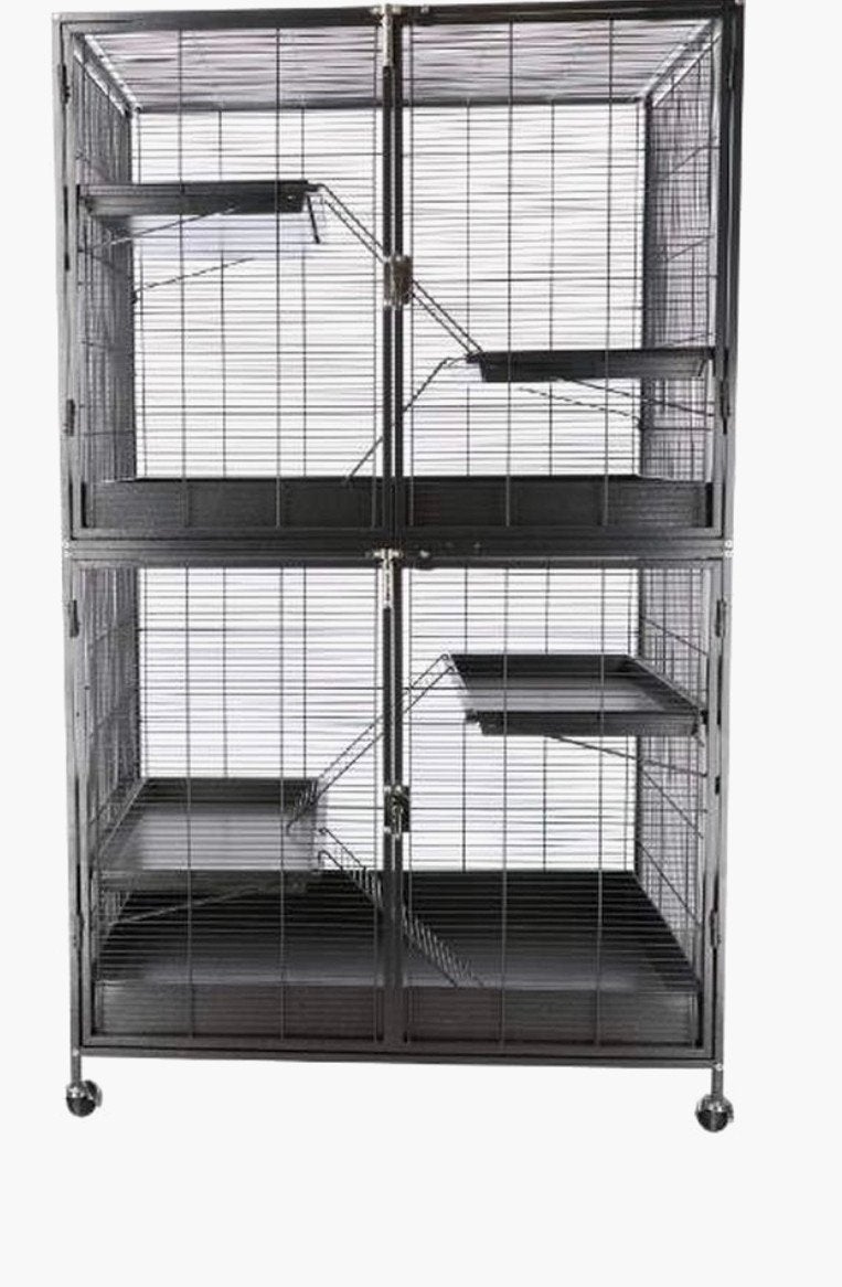 keddoc dubbele ratten / chinchilla / fretten kooi, Dieren en Toebehoren, Ophalen, Kooi, 90 cm of meer, Chinchilla