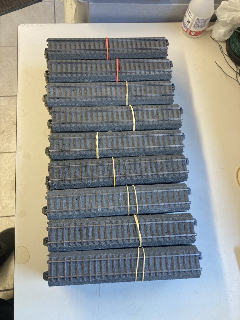 Te Koop 90 stuks Marklin C Rails 24188, Wisselstroom, Gebruikt, Rails, Ophalen of Verzenden