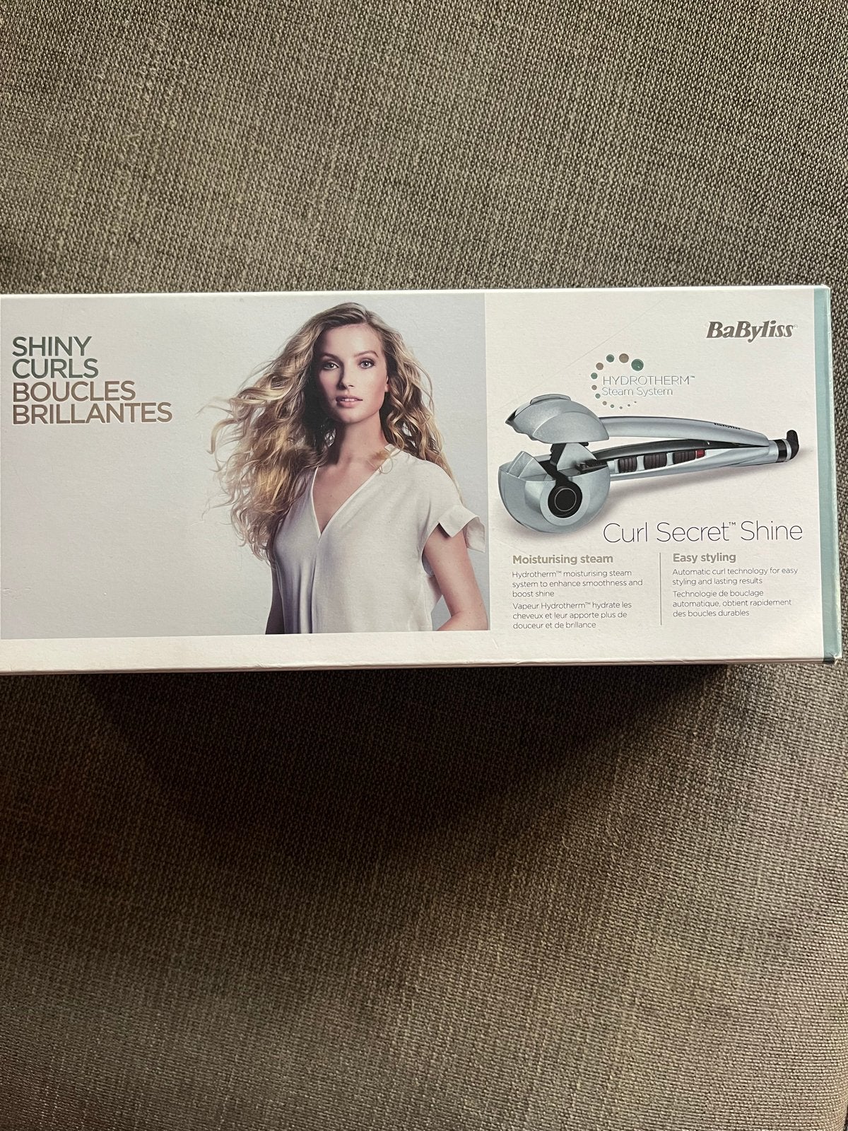 BaByliss Curl Secret Shine krultang - Zo goed als nieuw, Ophalen of Verzenden, Zo goed als nieuw, Haarverzorging