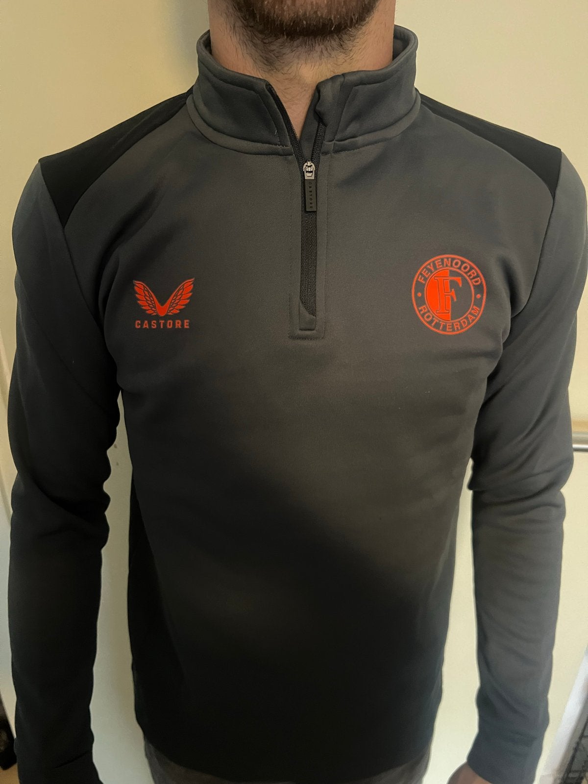 Feyenoord Castore Trainingstrui - Maat 164, Ophalen, Nieuw, Overige maten, Voetbal