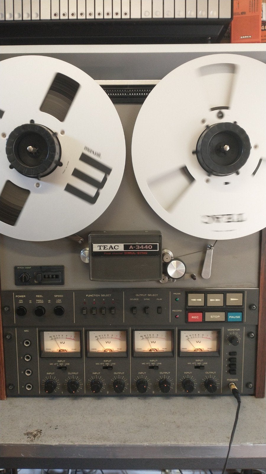 Teac A3440 simul-sync bandrecorder, Ophalen of Verzenden