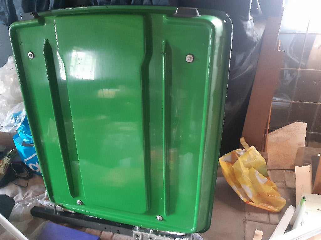 zon-/regendak voor een John Deere zero turn maaier, Ophalen, Gebruikt, John Deere, 120 cm of meer
