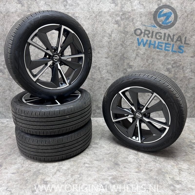 19 inch originele velgen + zomerbanden Nissan Qashqai 6UA3A, Auto-onderdelen, 19 inch, Gebruikt, -, -