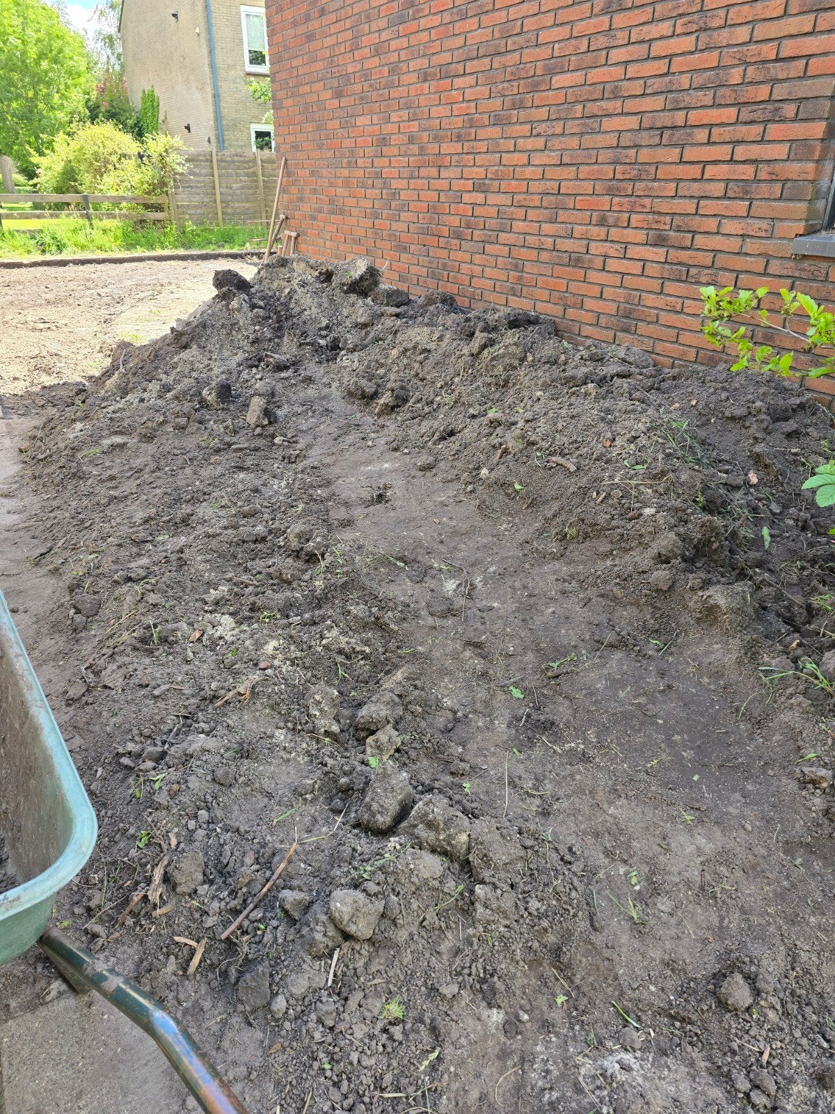 Ophoogzand / Tuinaarde - Grote hoeveelheid beschikbaar, Tuin en Terras, Ophalen of Verzenden, Gebruikt, Ophoogzand
