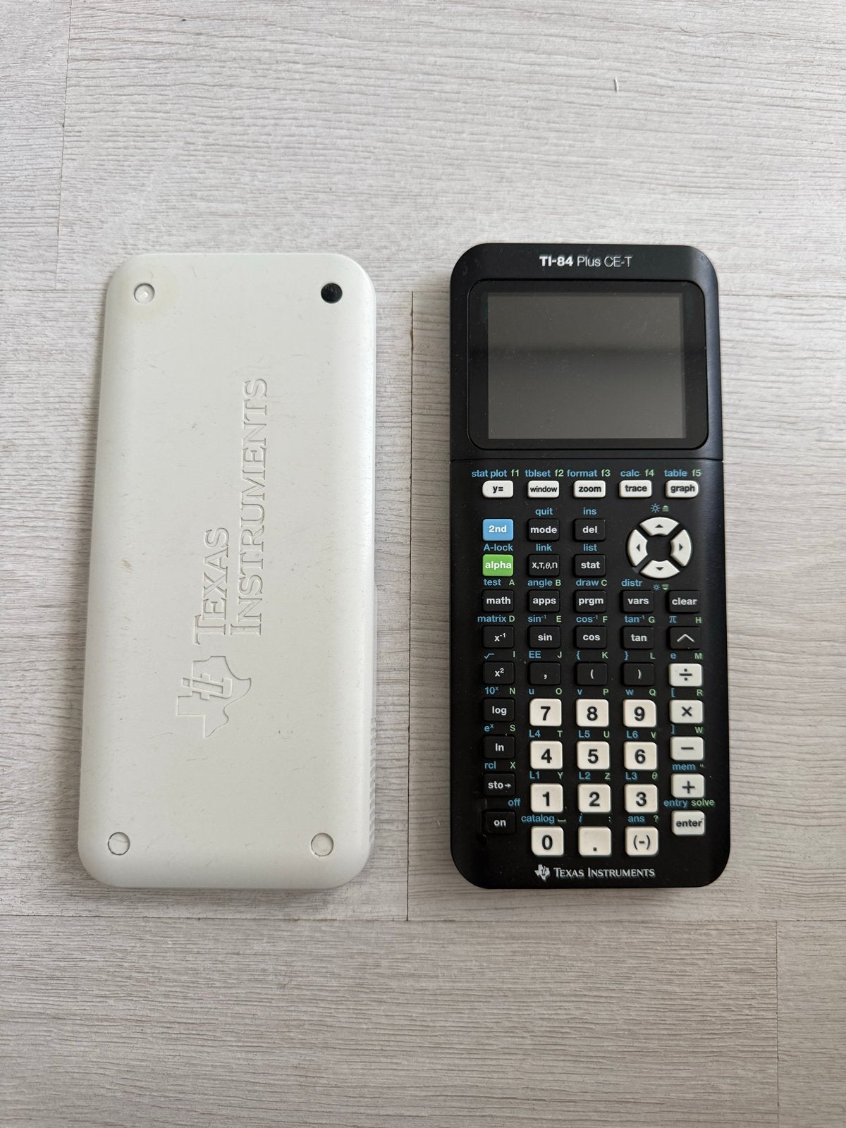 Texas Instruments TI-84 Plus CE-T, Ophalen of Verzenden, Grafische rekenmachine, Gebruikt