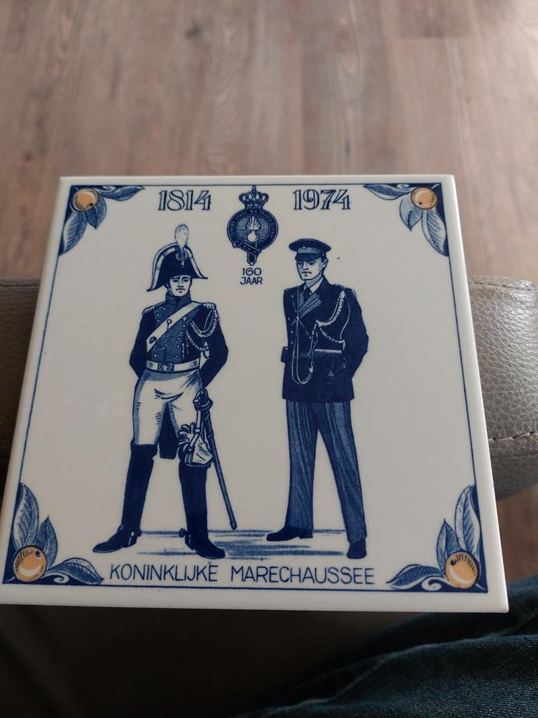 Koningklijk Marechaussee 160 jaar, Ophalen of Verzenden, Marechaussee, Nederland, Embleem of Badge