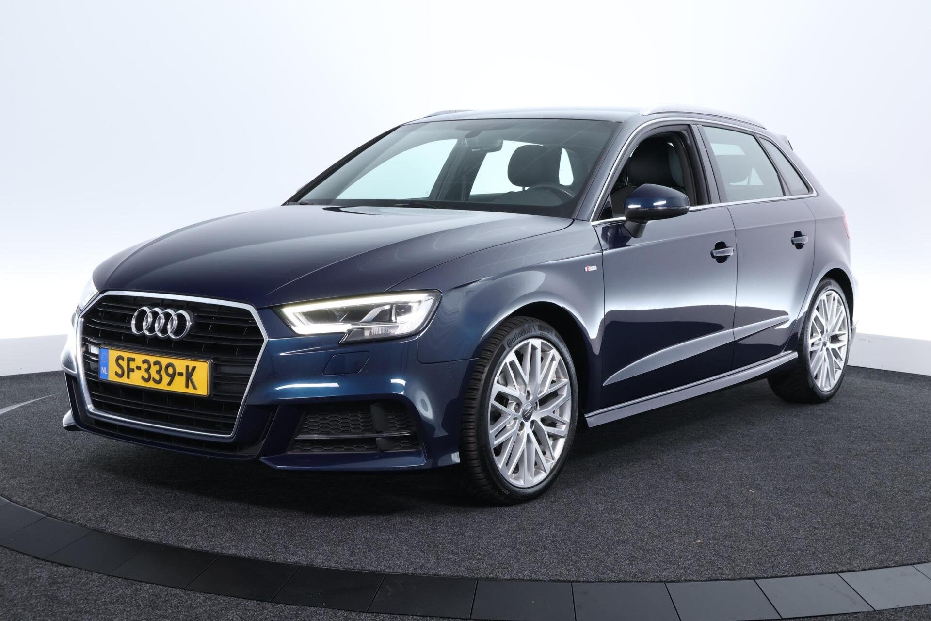 Audi A3 Sportback 1.5 TFSI CoD Sport S Line |CLIMA|CRUISE|LE, Auto's, Gebruikt, Euro 6, 150 pk, Blauw