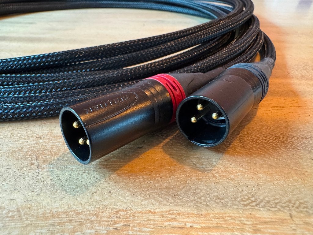 XLR naar RCA interlink 3 meter- JKE maatwerk audiokabel, Ophalen of Verzenden, Zo goed als nieuw, 2 tot 5 meter, Interlink-kabel