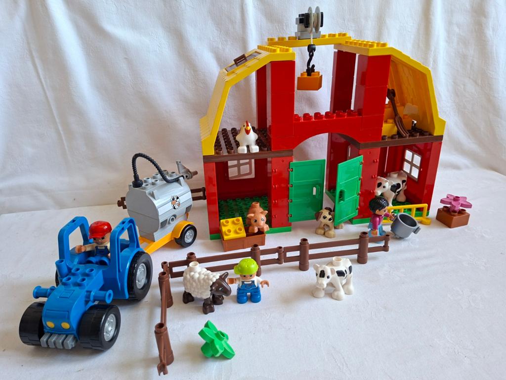Duplo Grote Boerderij set 5649 , Complete set, Kinderen en Baby's, Speelgoed | Duplo en Lego, Zo goed als nieuw, Duplo, Complete set