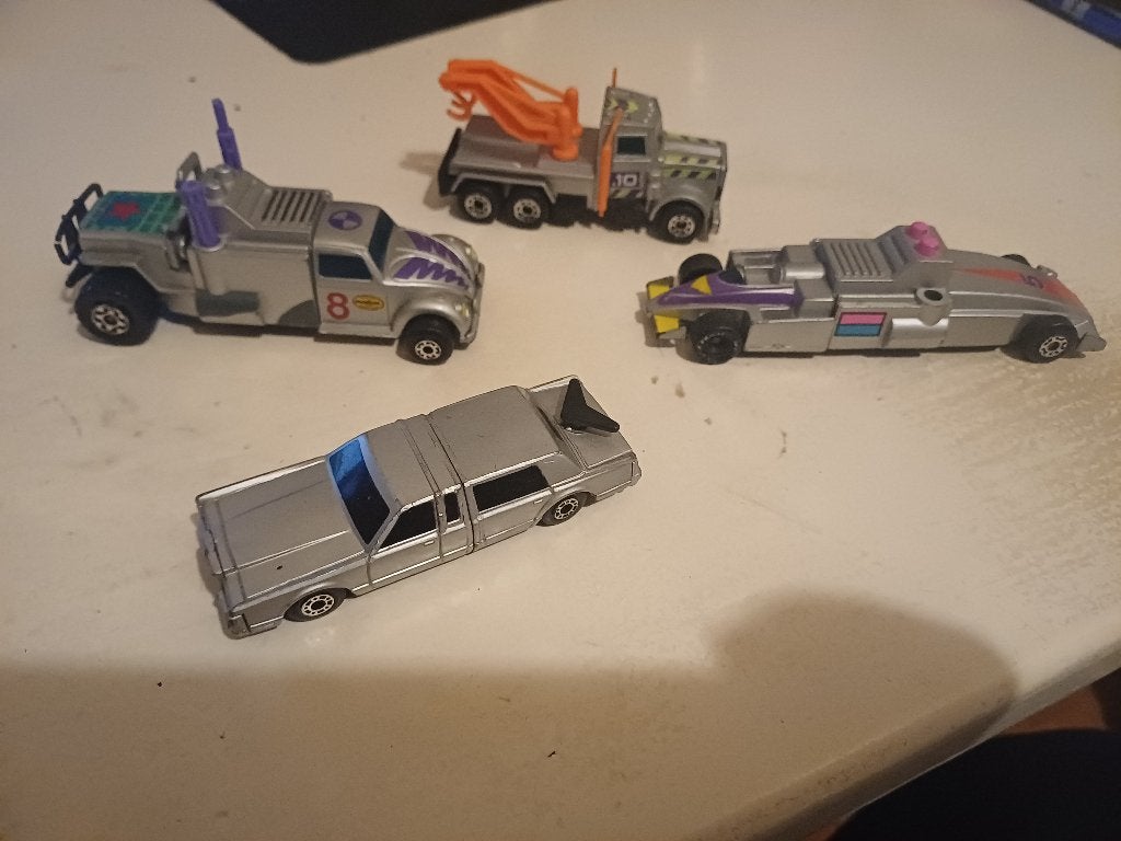 Setje matchbox connectables autootjes, Ophalen of Verzenden, Gebruikt