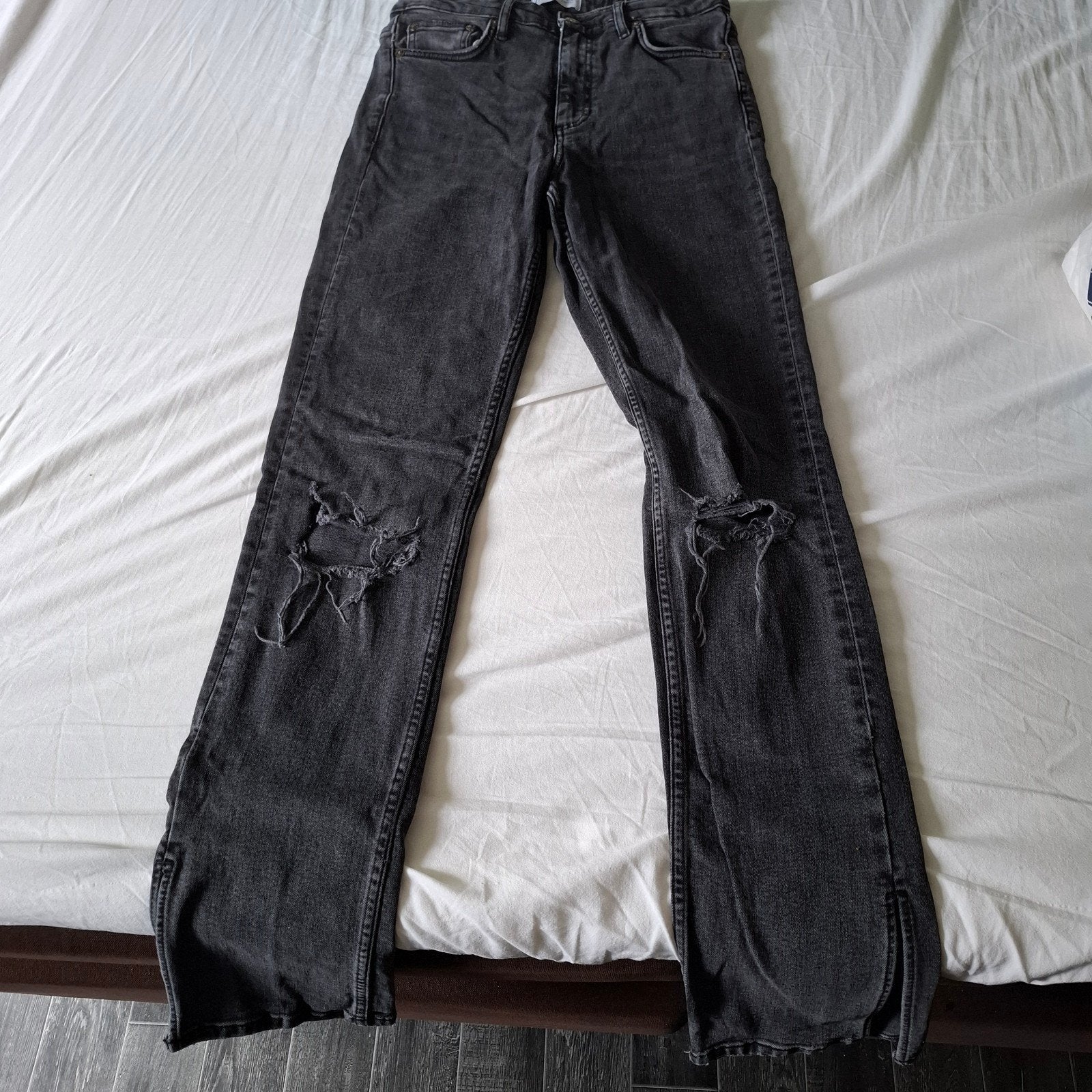 Dames jeans mt 40  merk Zara, Zara, Zwart, W32 (confectie 46) of kleiner, Ophalen of Verzenden