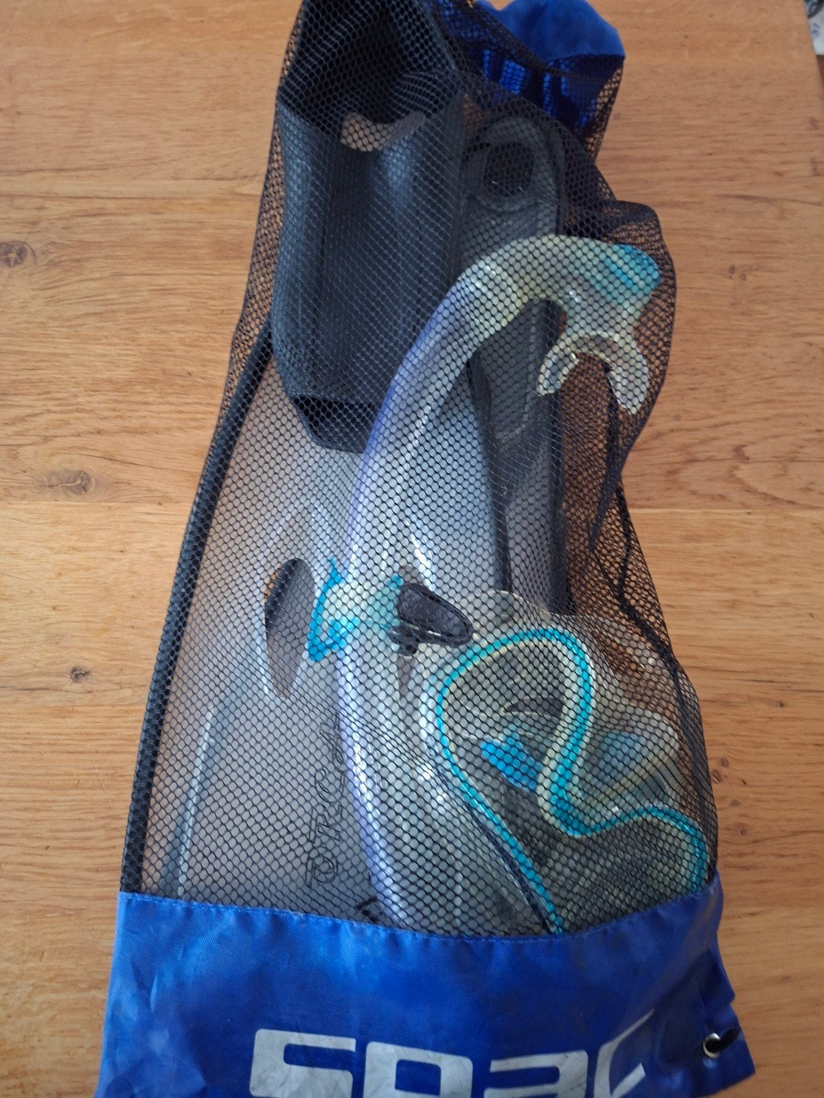 Snorkelset TecnoPro: Masker, Snorkel, Vinnen (maat 38-39), Ophalen of Verzenden