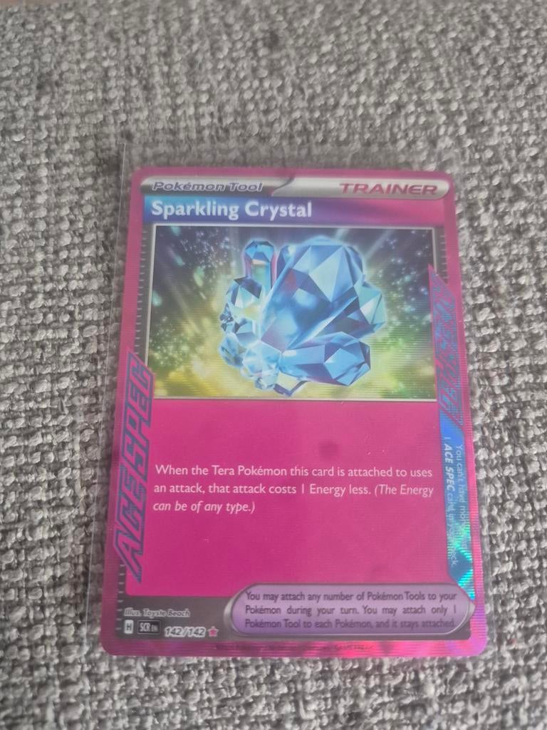 Pokemon kaarten TCG Sparkling Crystal 142 stellar crown, Ophalen of Verzenden, Nieuw