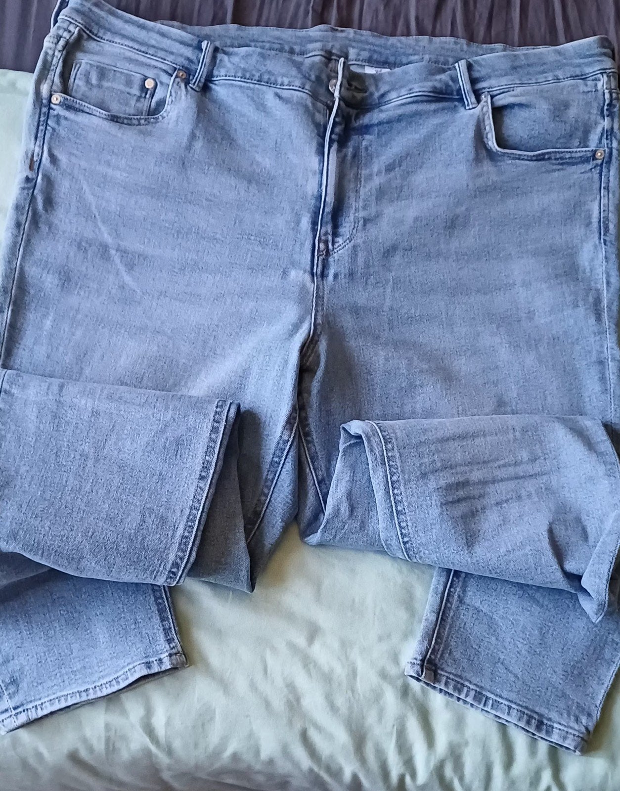 h&m jeans maat 52,skinny, Kleding | Dames, H&M, Overige jeansmaten, Gedragen, Verzenden