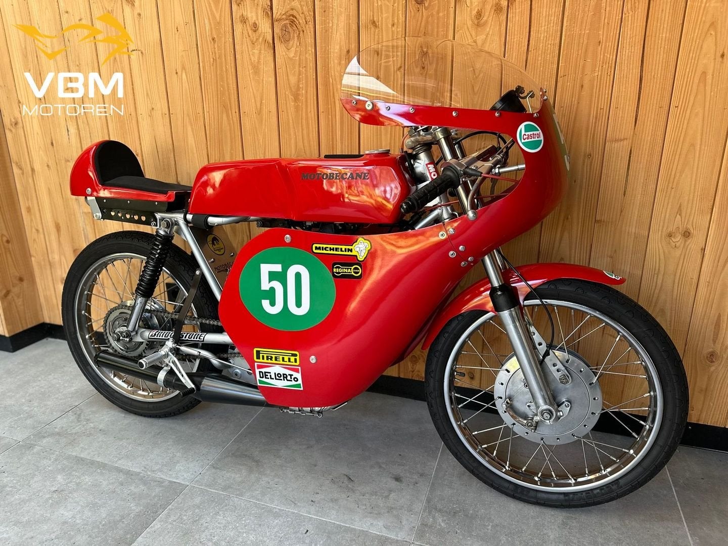 MOTOBECANE 125 cc classic racer, Motobecane, 2 cilinders, Motorrijbewijs A, Bedrijf