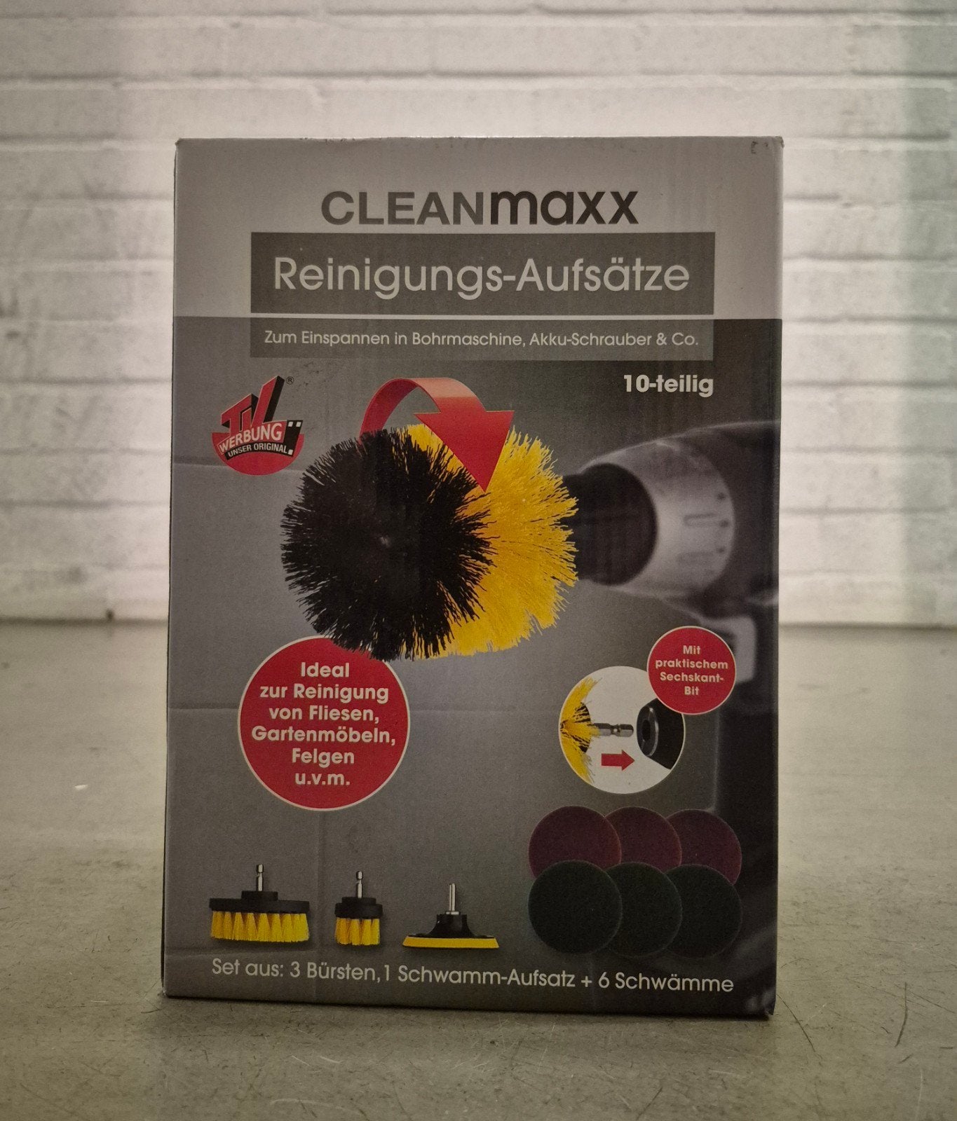 CLEANMAXX Reinigings-opzetstukken 10-delig, Ophalen of Verzenden, Nieuw