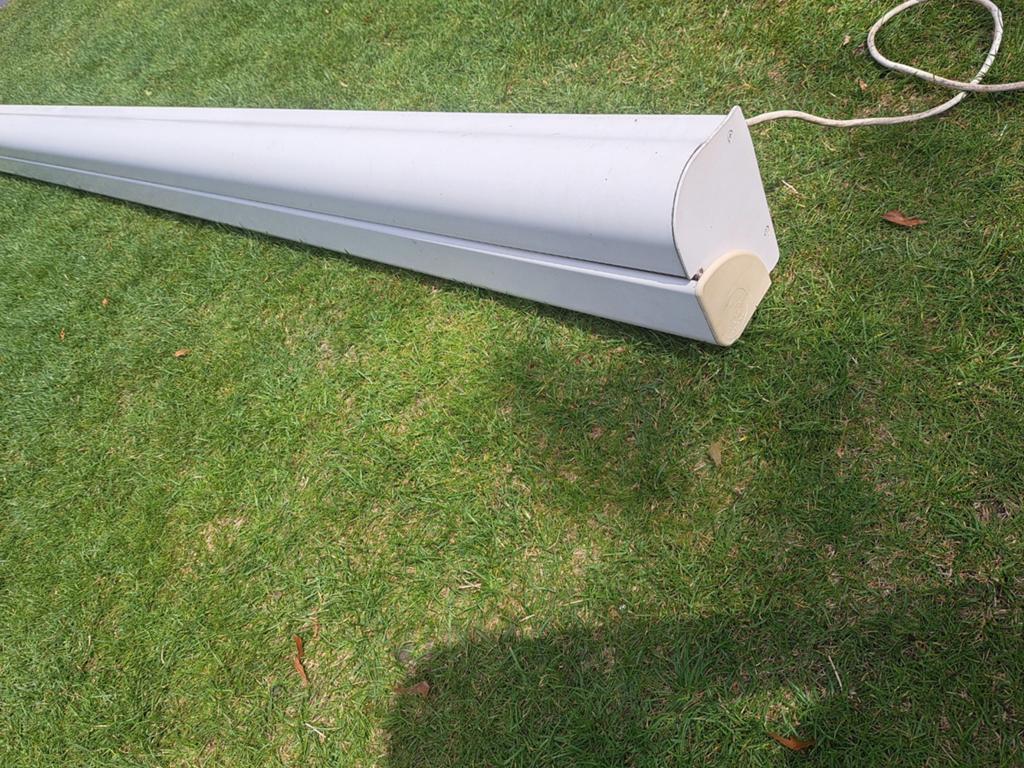Brustor 4 meter zonnescherm ALS NIEUW elektrisch 4x3 cassett, Elektrisch, Ophalen of Verzenden, Zo goed als nieuw, 250 cm tot 450 cm