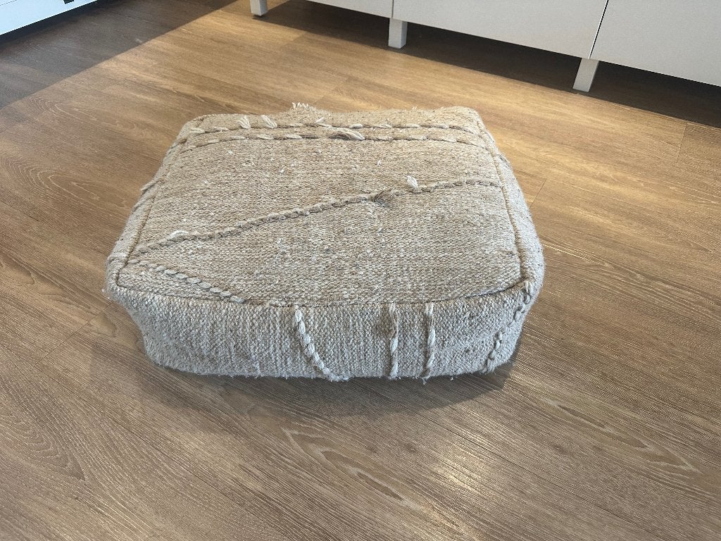 Boujaad poef Marokko Marokkaanse, 50 tot 75 cm, Ophalen of Verzenden, Zo goed als nieuw, Stof