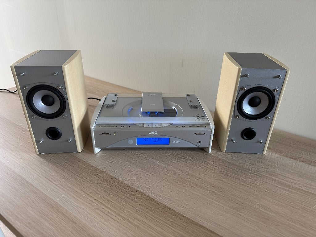 Coole JVC FS-SD5R micro HIFI stereo set, Ophalen, Gebruikt, JVC, Microset