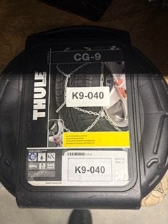Thule CG-9 K9-040 sneeuwkettingen, Ophalen of Verzenden, Nieuw
