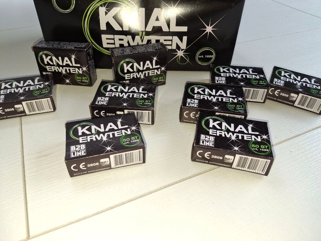 20 doosjes knalerwten 50 st per doosje  * 1000 knal erwten *, Ophalen of Verzenden, Nieuw, Fopartikel, Overige