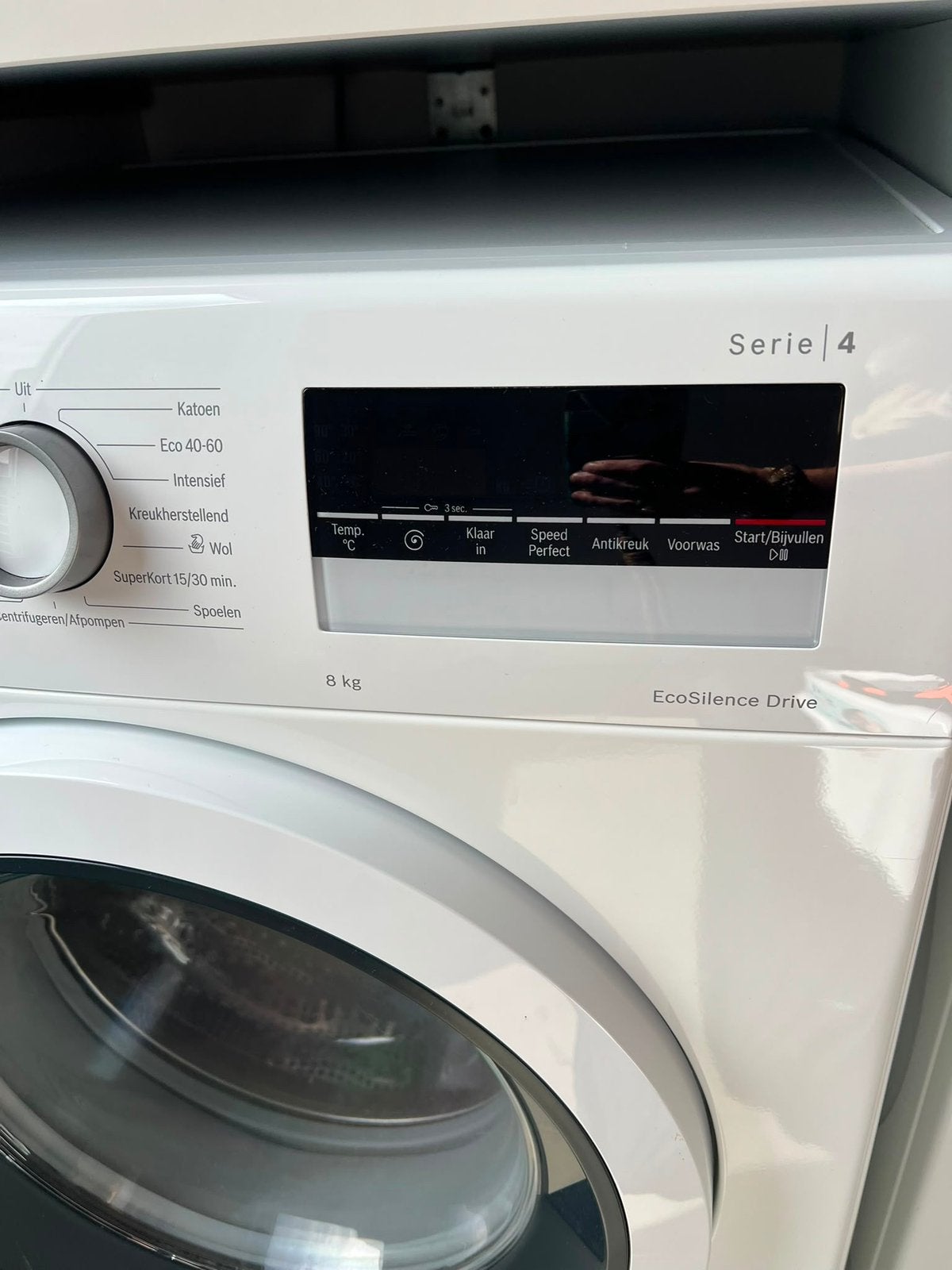 Bosch wasmachine Serie 4 & droger serie 6 - Als Nieuw, Bosch, Minder dan 85 cm, Info@bosch.nl, Ophalen of Verzenden