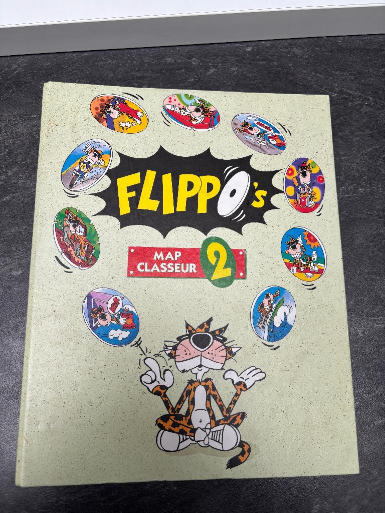 Vintage Flippo map 2 bijna compleet, Ophalen of Verzenden