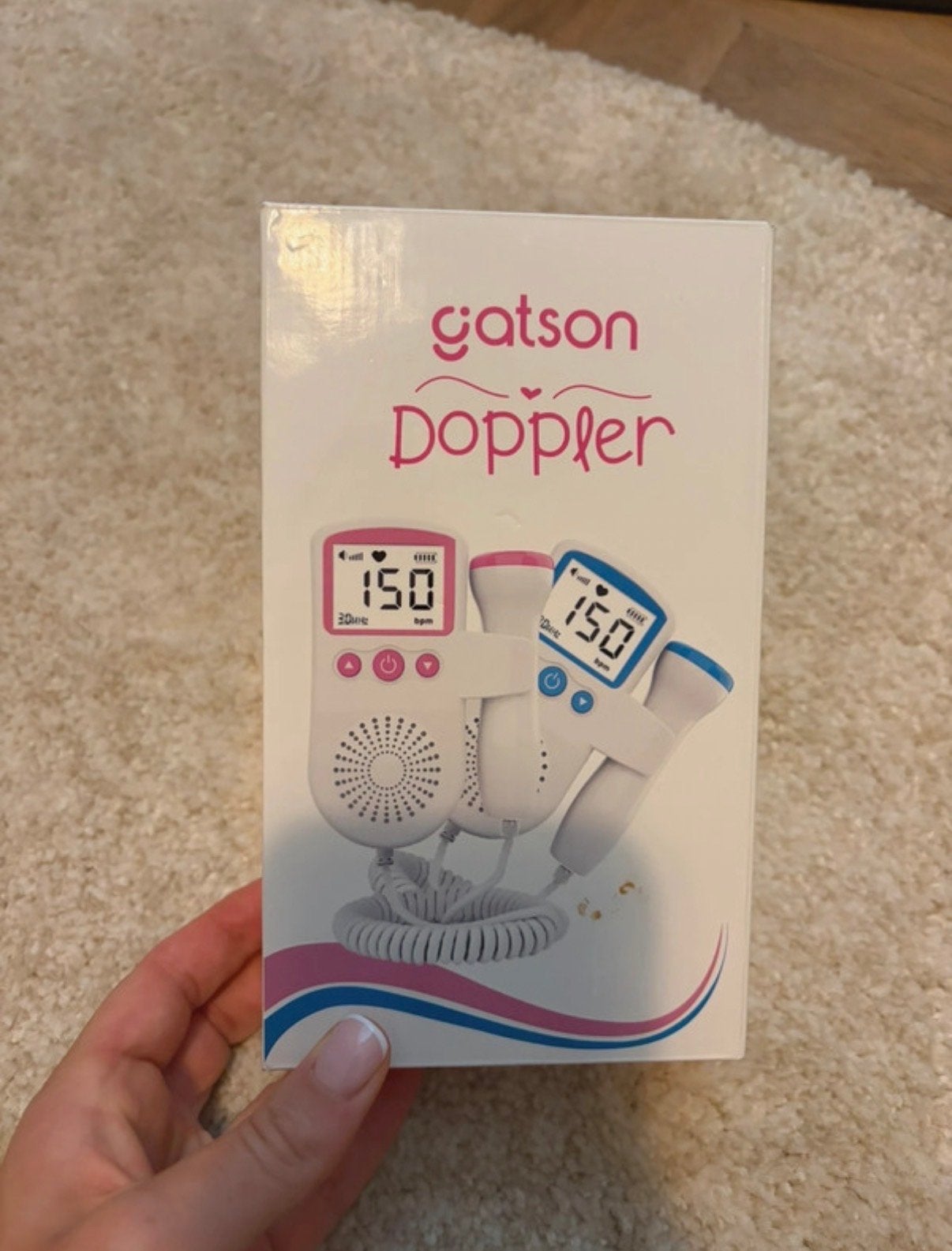 Gatson Doppler Foetale Hartslagmeter, Ophalen of Verzenden, Zo goed als nieuw