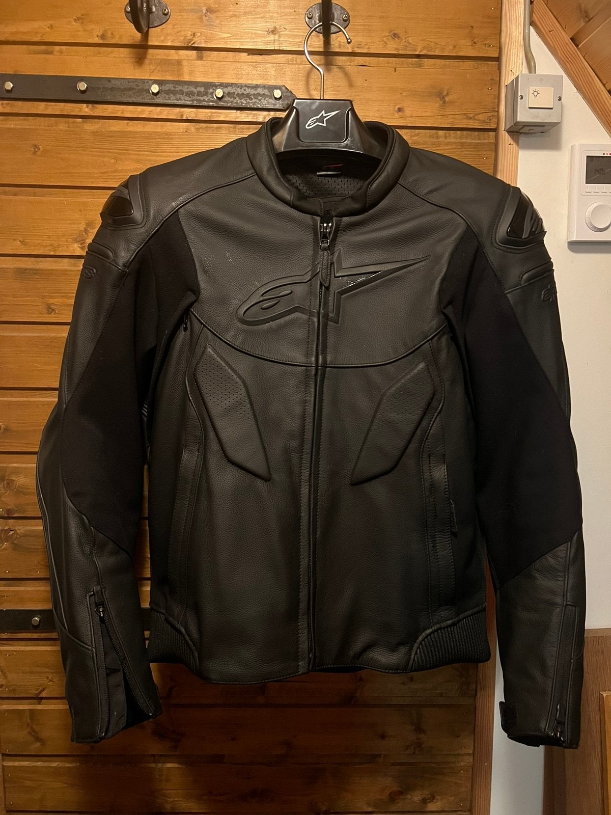 Alpinestars Caliber 52 lederen motorjas, Ophalen of Verzenden, Tweedehands, Jas | leer