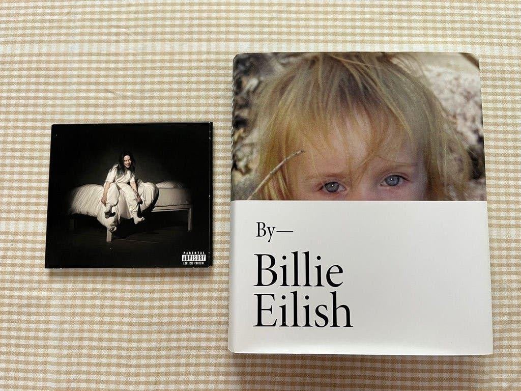 Billie Eilish boek & CD, Boeken, Ophalen of Verzenden, Zo goed als nieuw, Billie Eilish, Overige
