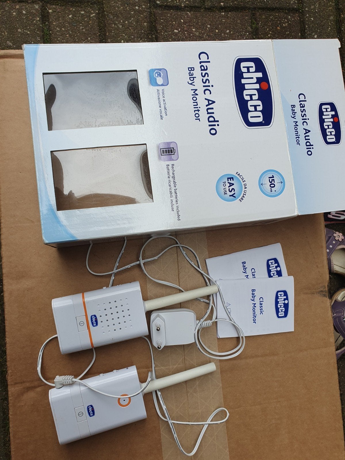 Chicco Classic Audio Babyfoon, Kinderen en Baby's, Babyfoons, Ophalen, Zo goed als nieuw, 100 tot 250 meter, Digitaal