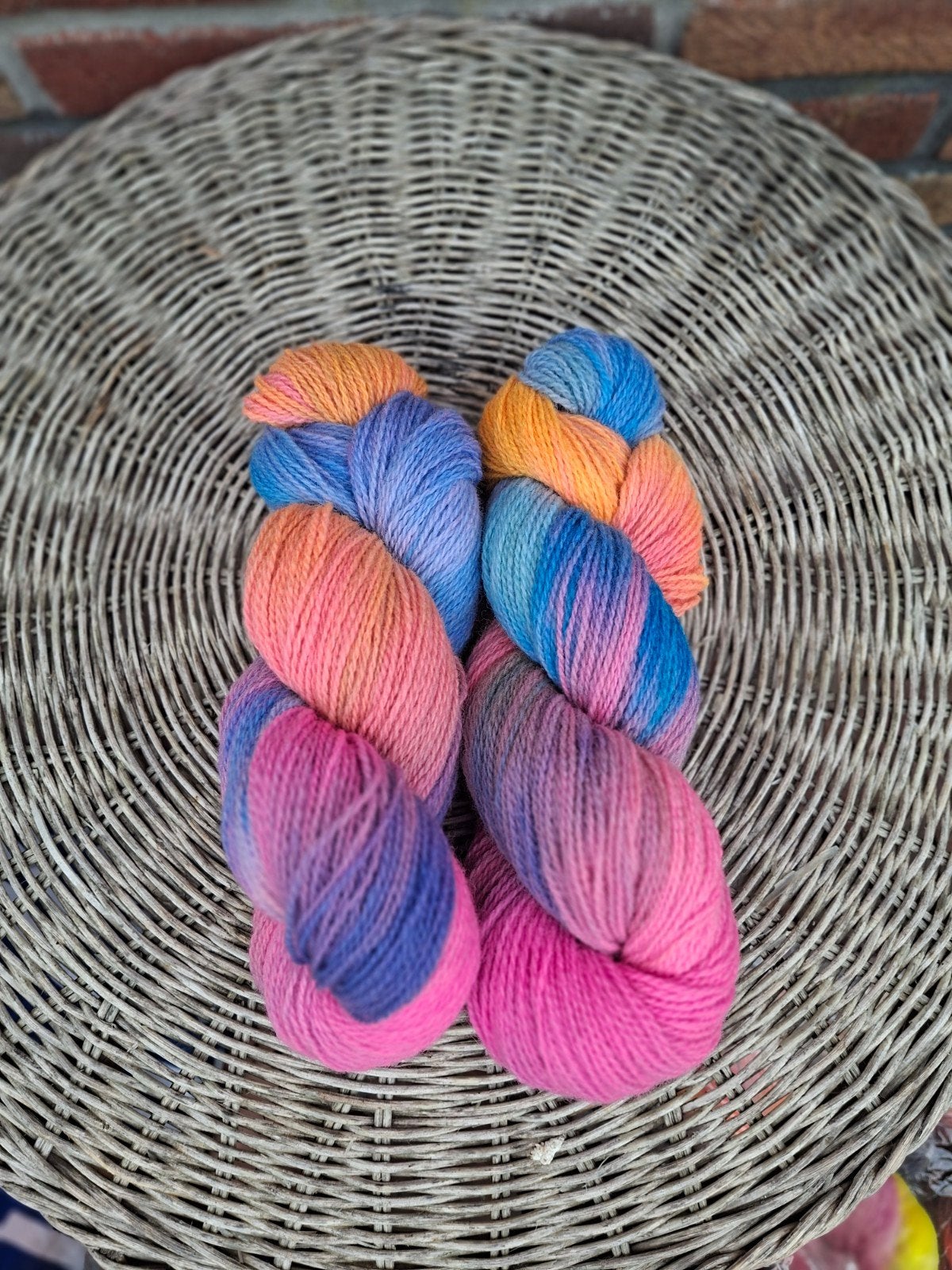 Prachtige strengen Nieuw-Zeelandse wol, 200 gram, Ophalen of Verzenden, Nieuw, Breien of Haken, Wol of Garen