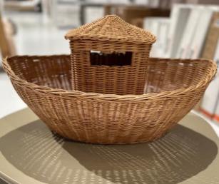Ferm Living Braided Ark - Naturel, Ophalen of Verzenden, Nieuw, Bruin, Natuurlijk materiaal