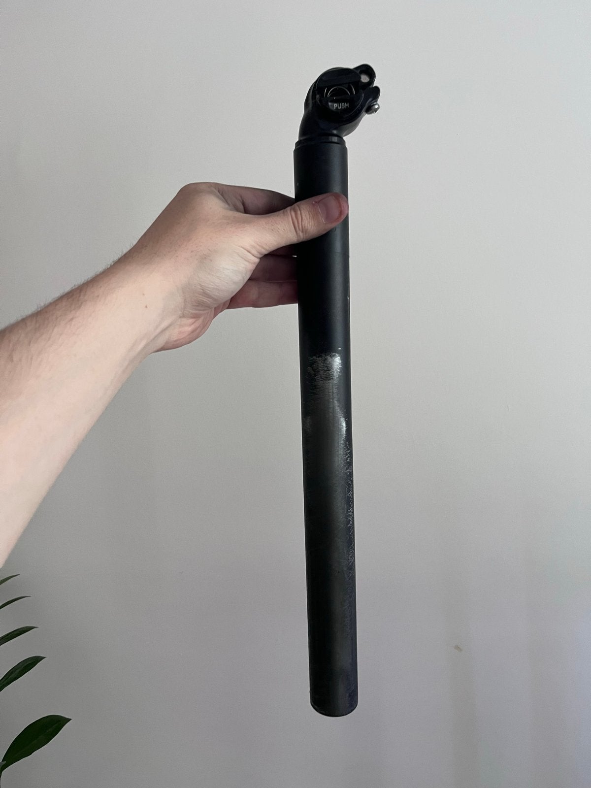 VanMoof S2 Zadelpen 34mm - Origineel en Gebruikt, Ophalen of Verzenden, Gebruikt, Elektrische fiets, Zadel