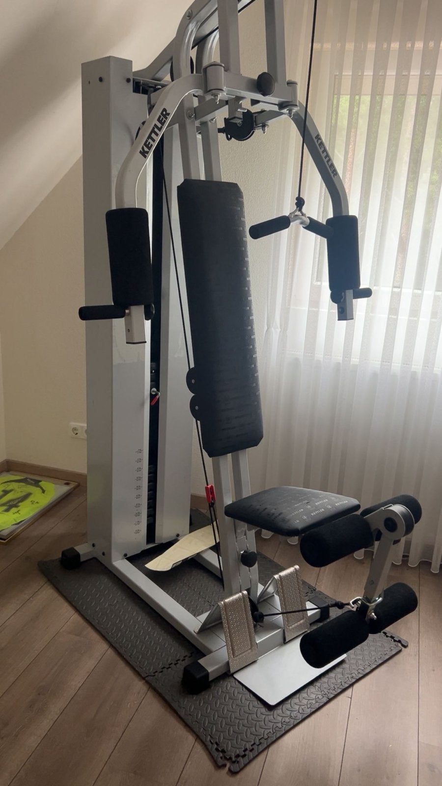 Kettler Krachtstation - Zo goed als nieuw, Sport en Fitness, Ophalen, Krachtstation, Armen, Zo goed als nieuw