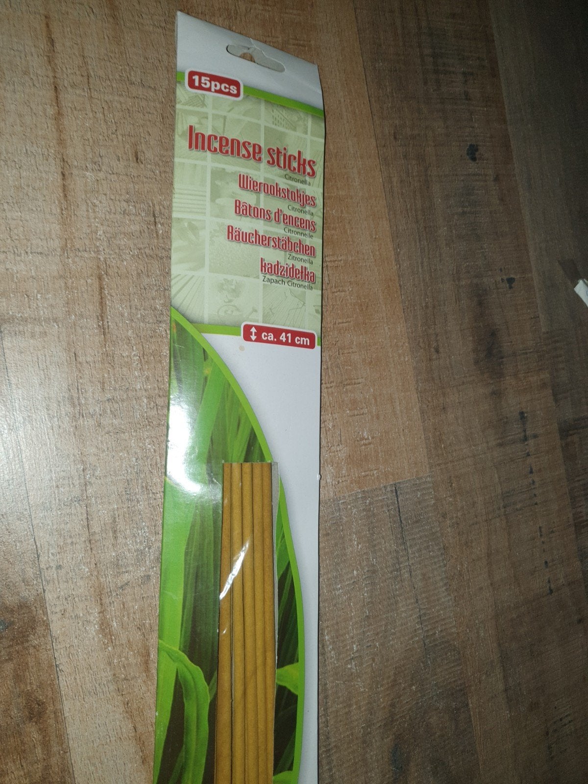 Wierookstokjes Citronella - 10 stuks, ca. 41 cm, Ophalen, Hout, Overige stijlen, Nieuw