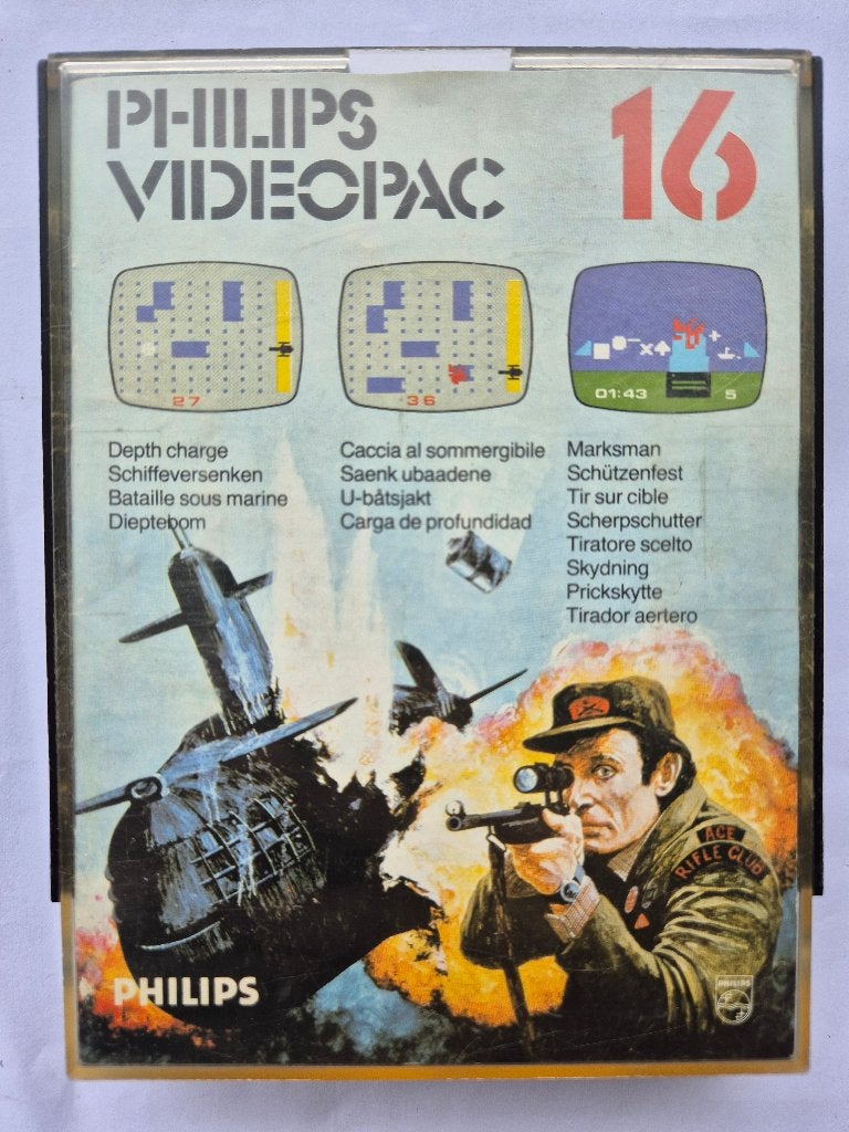 PHILIPS VIDEOPAC No:10, Spelcomputers en Games, Games | Overige, Gebruikt, 1 speler, Ophalen of Verzenden, Vanaf 3 jaar