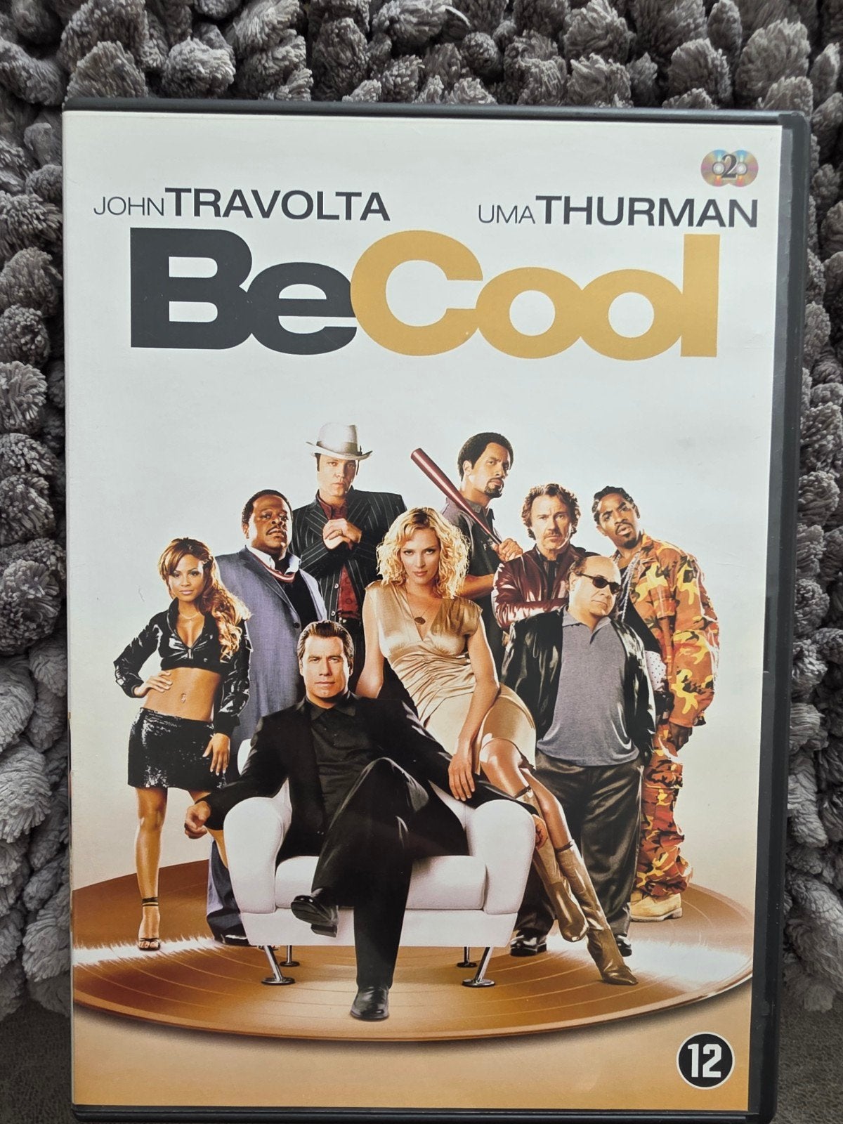 Be Cool DVD - John Travolta & Uma Thurman Komedie, Ophalen of Verzenden