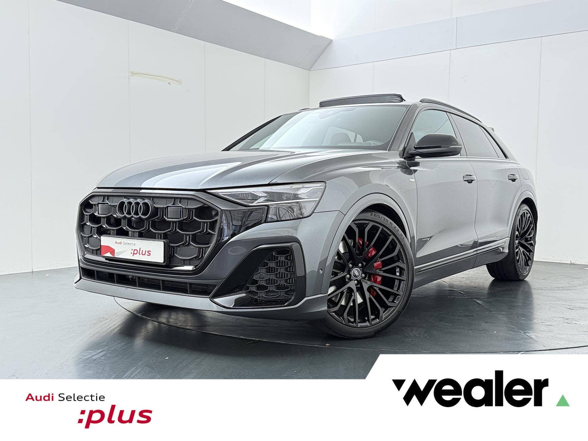 Audi Q8 60 TFSI e quattro Pro Line S Competition | 490 PK |, Auto's, Verwarmde buitenspiegels, Gebruikt, 2995 cc, Met garantie (alle)