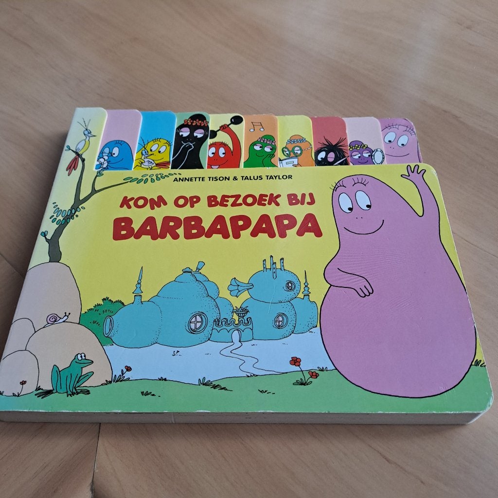 Kom op bezoek bij Barbapapa, 5 of 6 jaar, Fictie algemeen, Jongen of Meisje, Annette Tison & Talus Taylor
