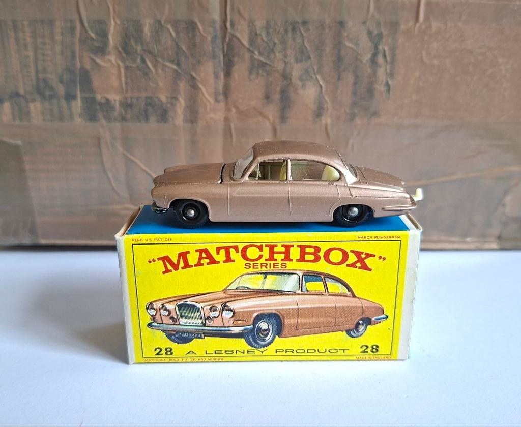 Matchbox 28 jaguar mint, Ophalen of Verzenden, Zo goed als nieuw, Auto