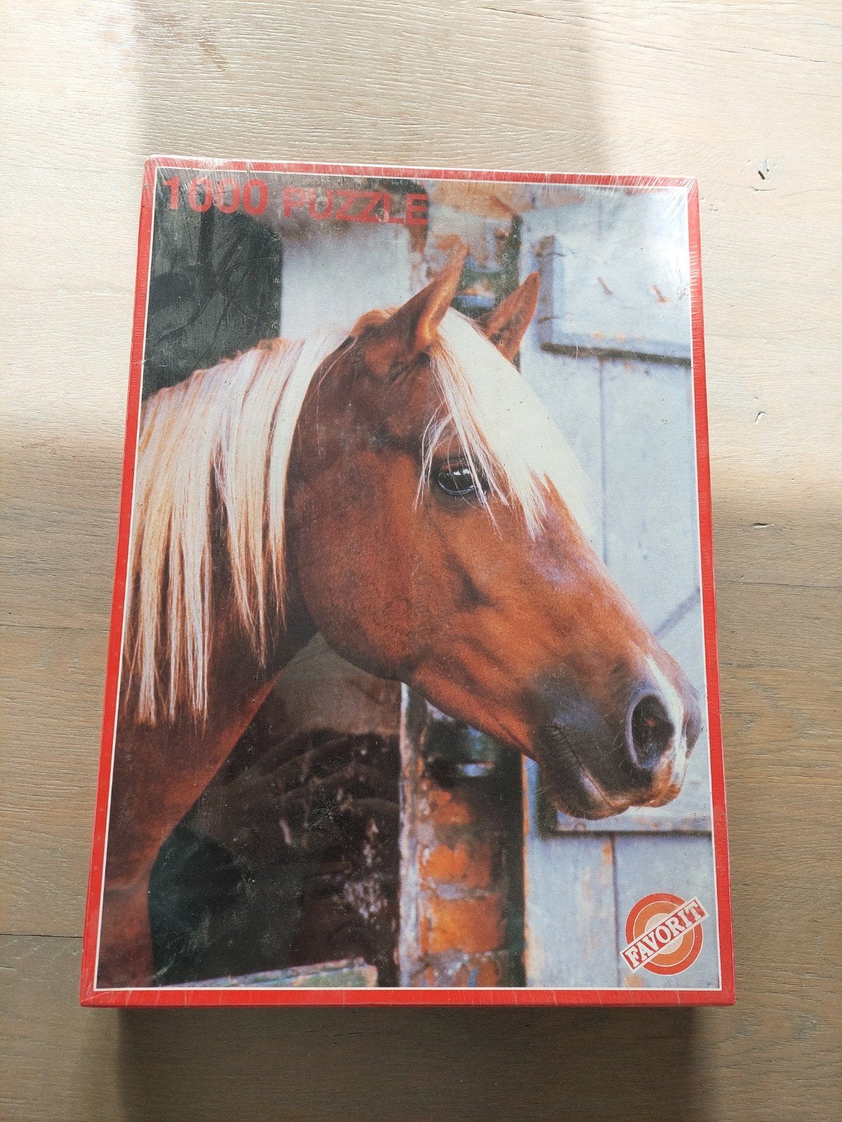 Nieuwe Favorit legpuzzel 1000 stukjes - Paard, Ophalen of Verzenden, 500 t/m 1500 stukjes, Nieuw, Legpuzzel