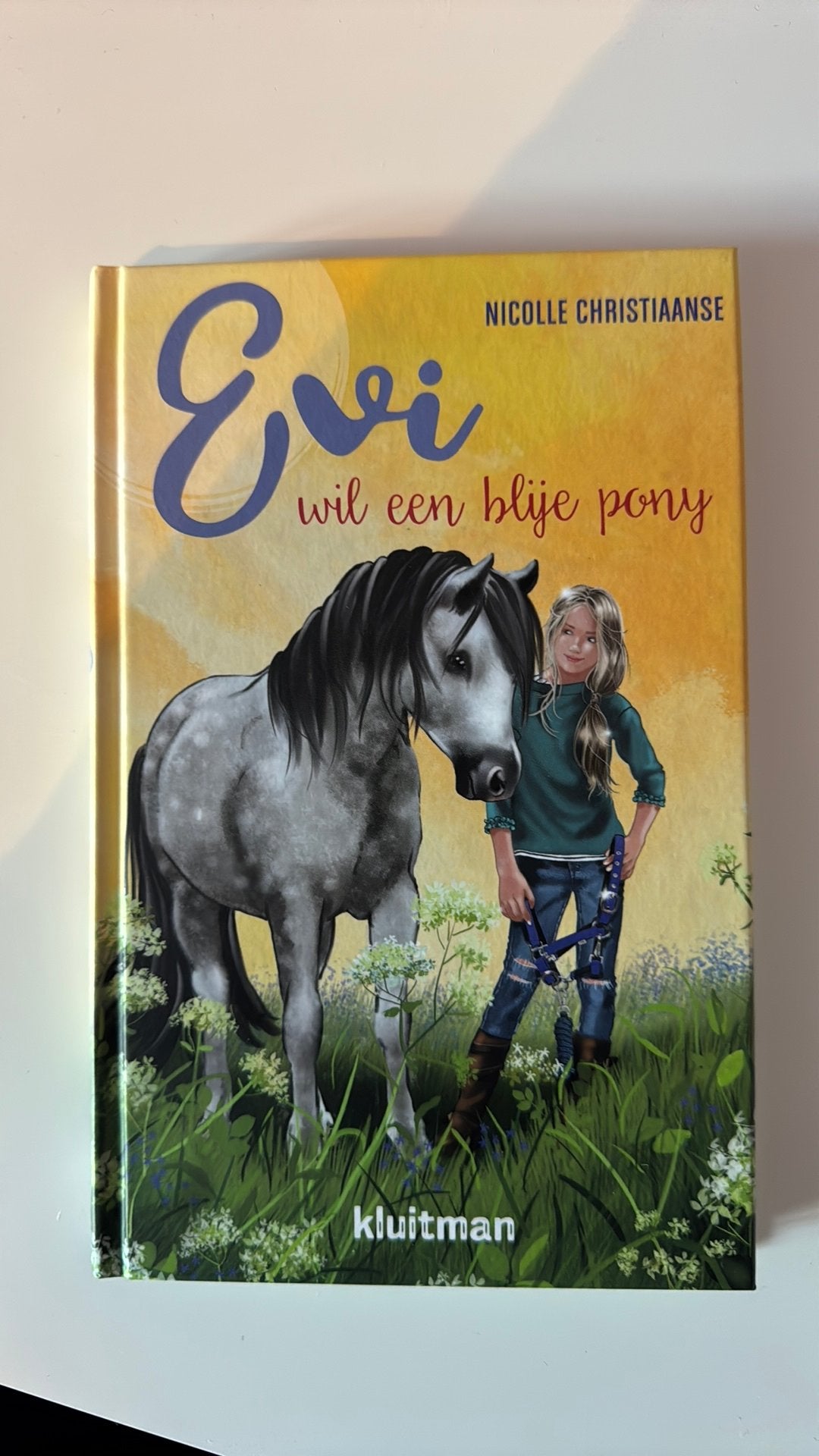 Nicolle Christiaanse - Evi wil een blije pony, Fictie algemeen, Zo goed als nieuw, Nicolle Christiaanse, Ophalen of Verzenden